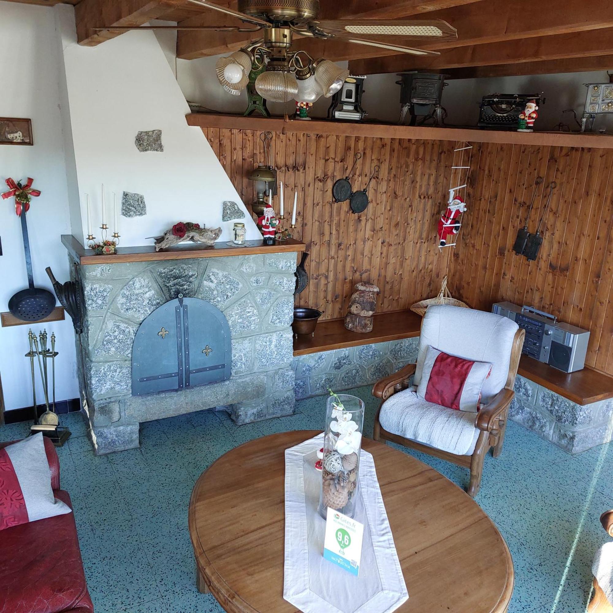 Chalet 14 Pers Avec Vue Panoramique Et Piscine Chauffee Genolhac 외부 사진